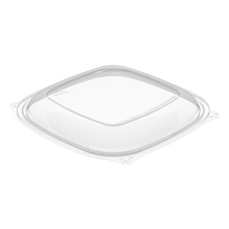 Dart PresentaBowls Pro Square Lids f/24-32oz Bowls, Clear, 8.5x8.5, PK252 C2464BDL